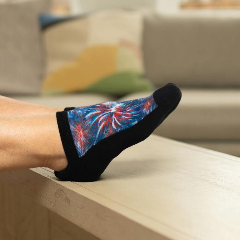 Patriotic Blast Ankle Socks