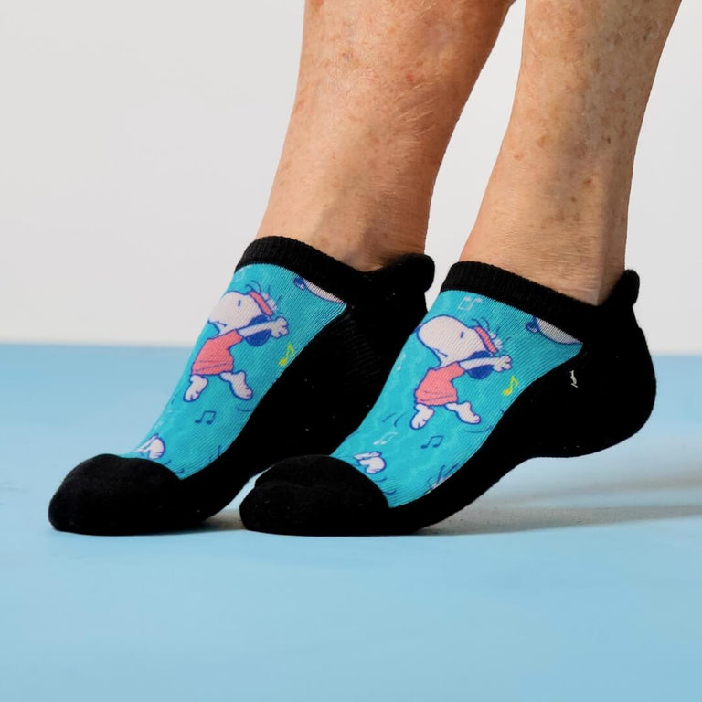 Live Laugh Snoopy Ankle Socks Bundle 3-Pack