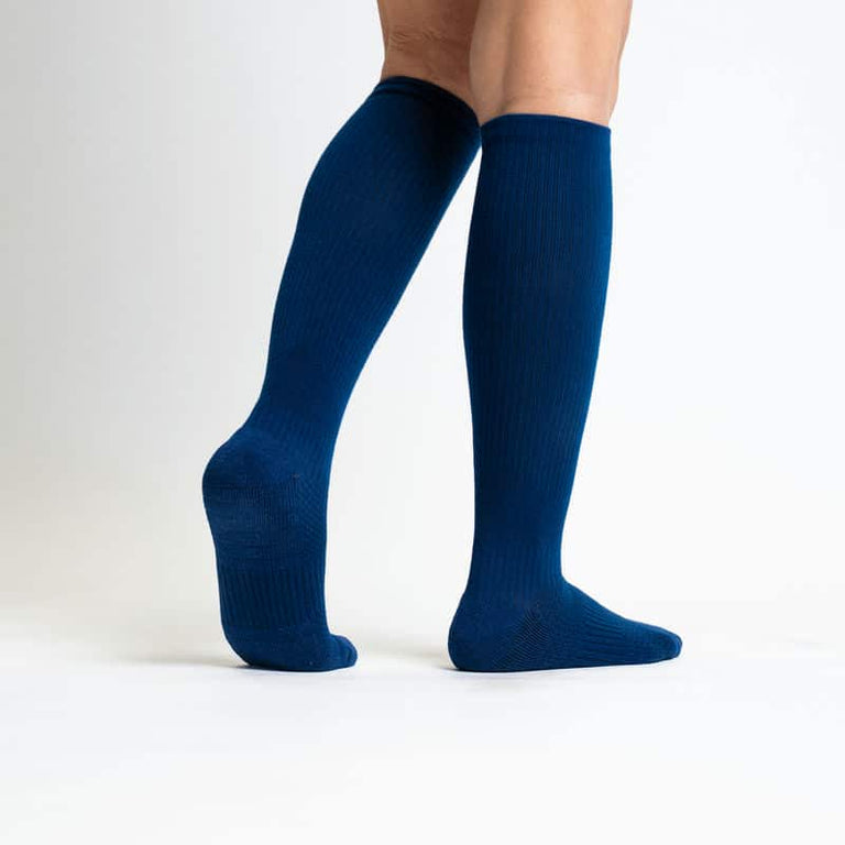 Navy Blue Compression Socks