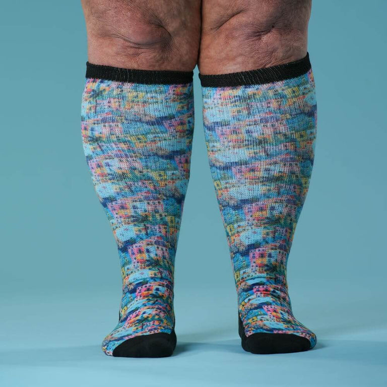 All New Patterns EasyStretch™ Socks Bundle 12-Pack