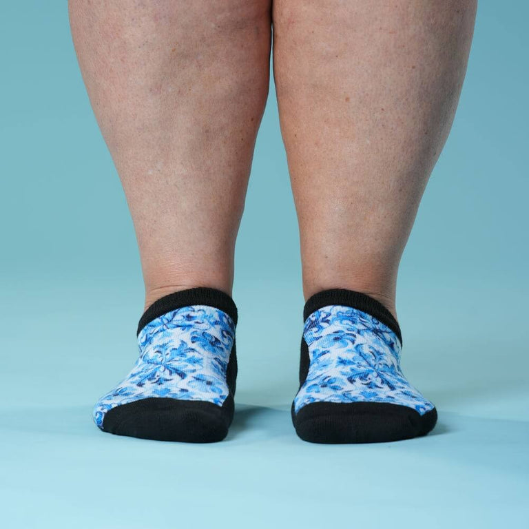 Blue Beauty Ankle Socks