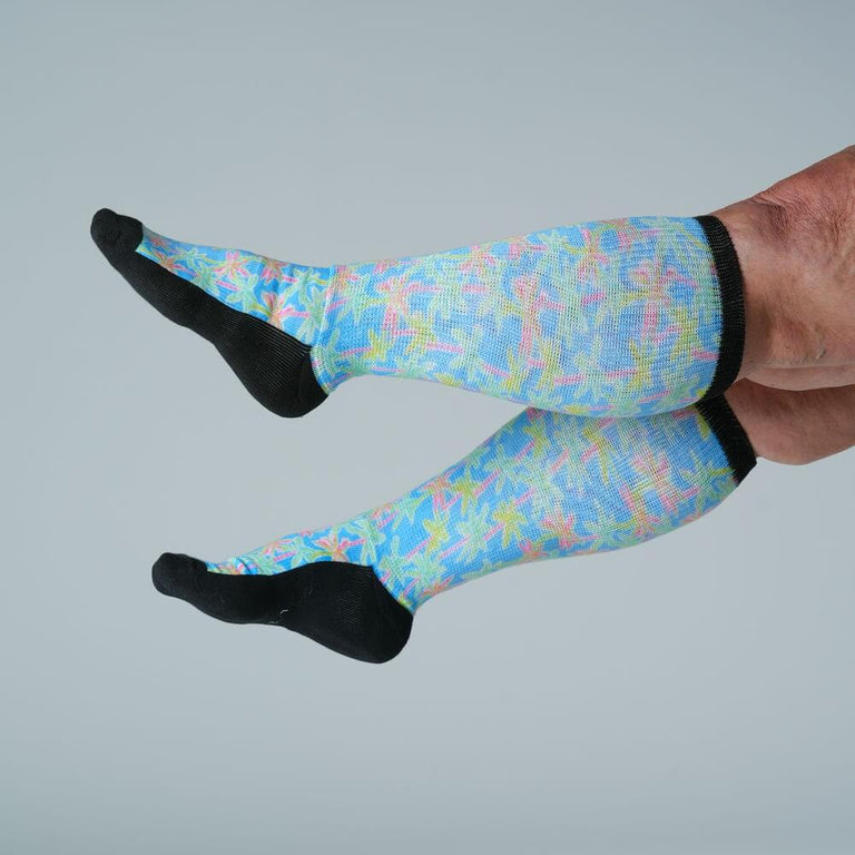 Pastel Palms EasyStretch™ Socks