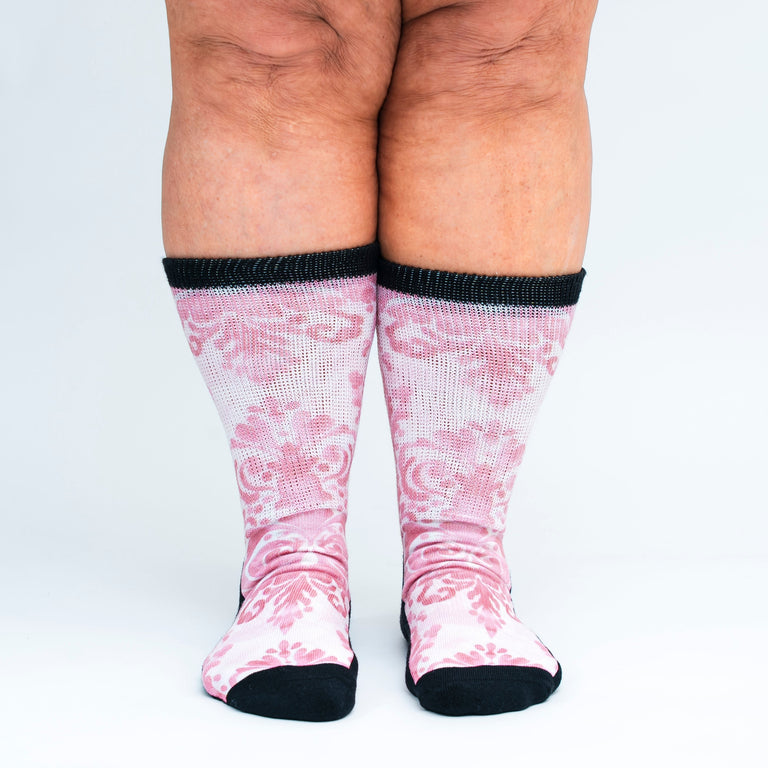 Regal Pink EasyStretch™ Socks