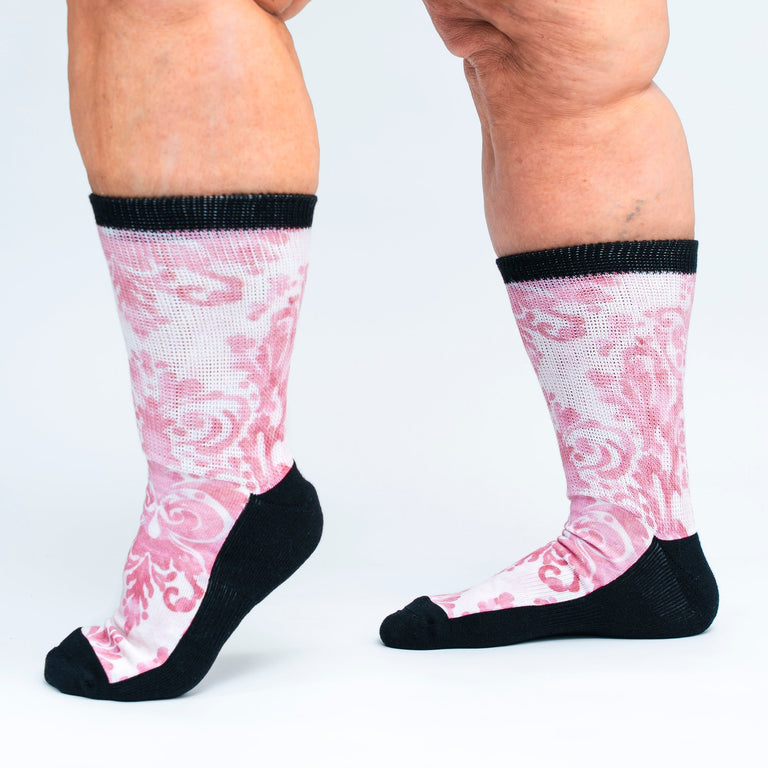 Regal Pink EasyStretch™ Socks