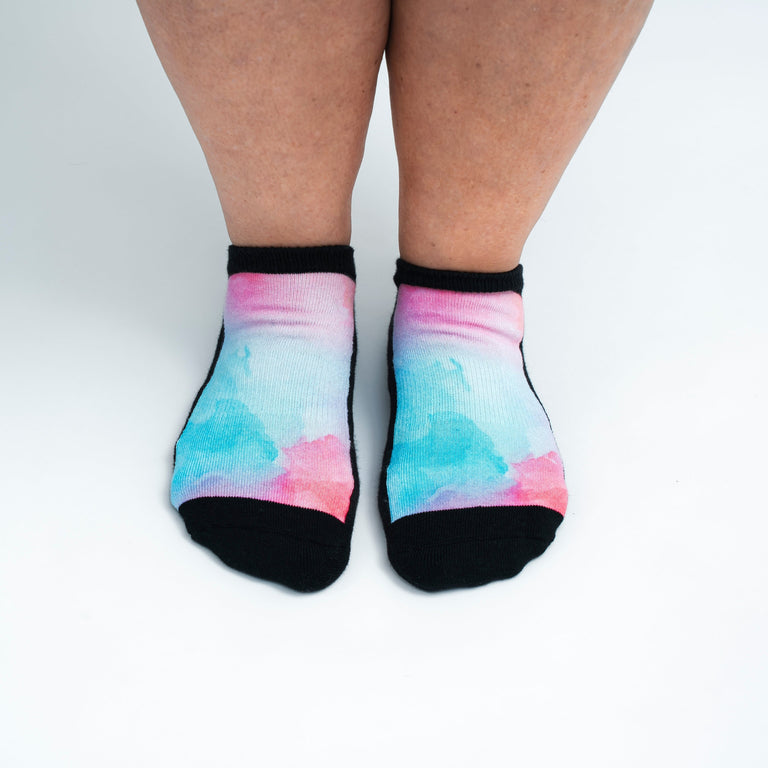 Water Color Bundle Ankle Socks 3-Pack Bundle