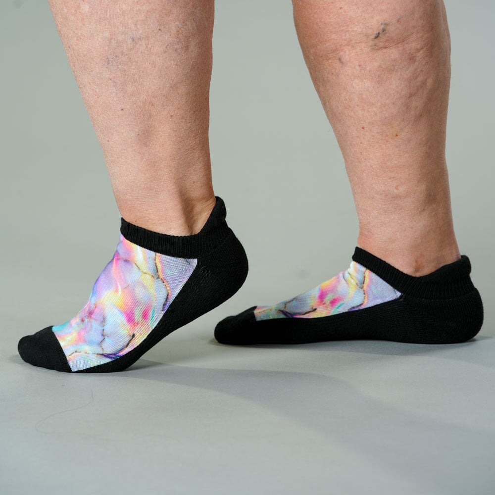Viasox Dreamy Ankle Socks stretched display