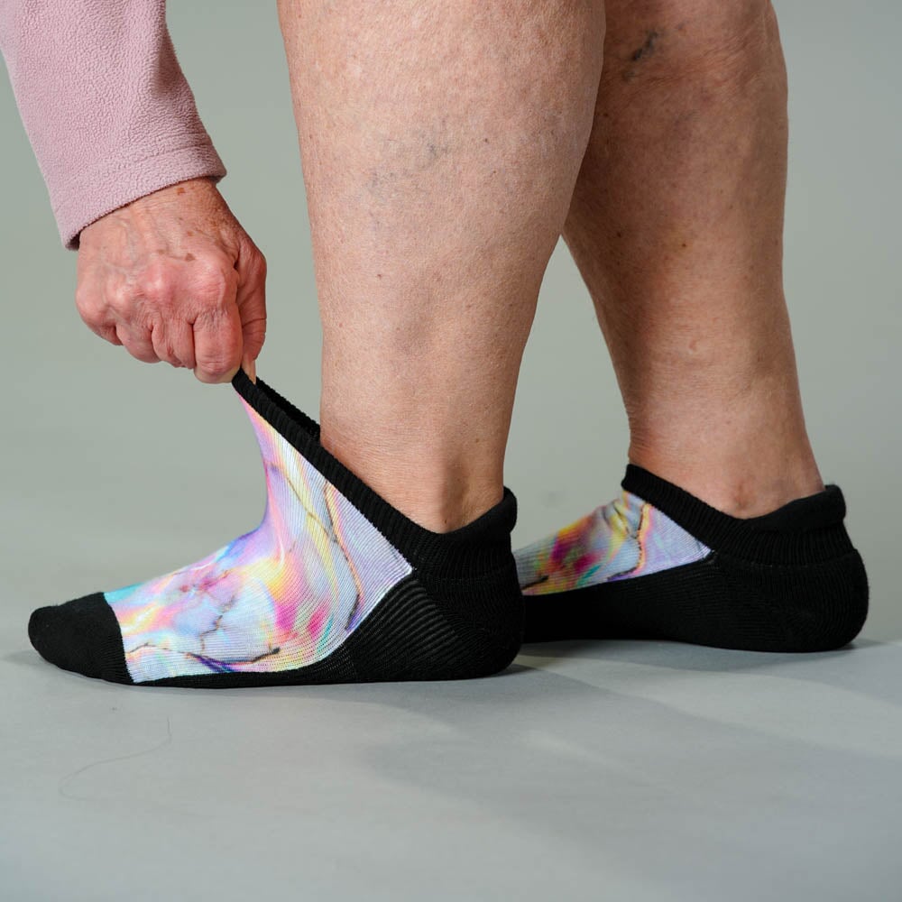 Viasox Dreamy Ankle Socks detail close-up