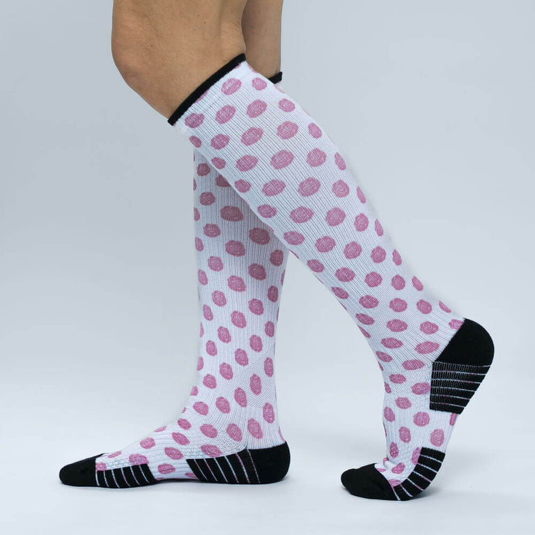 Rosebuds Compression Socks