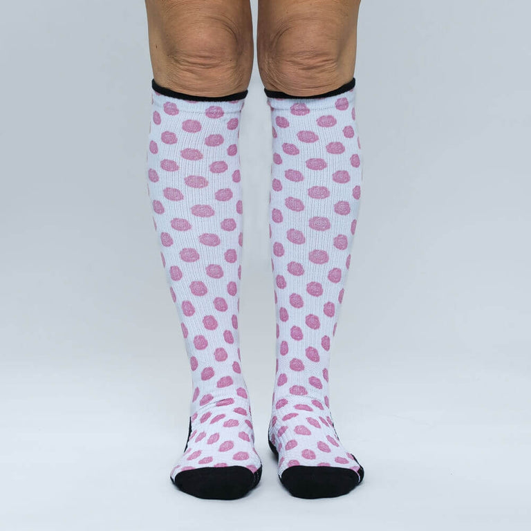 Rosebuds Compression Socks