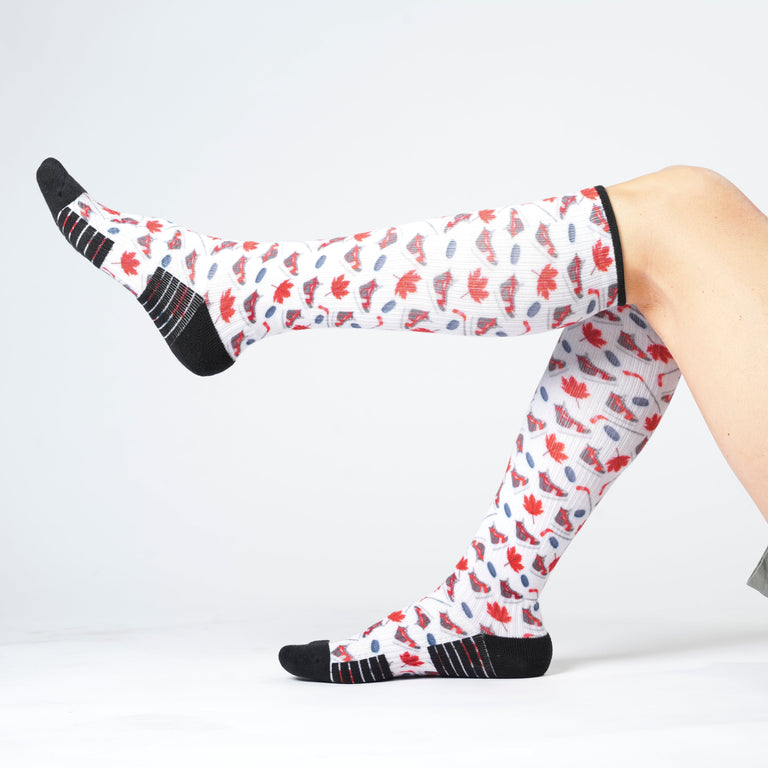 Hockey Time Compression Socks
