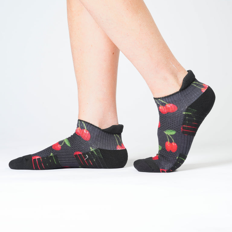 Very Cherry Ankle Compression Socks