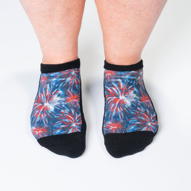 Patriotic Blast Ankle Socks