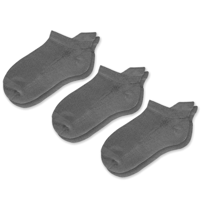 Gray Ankle Socks