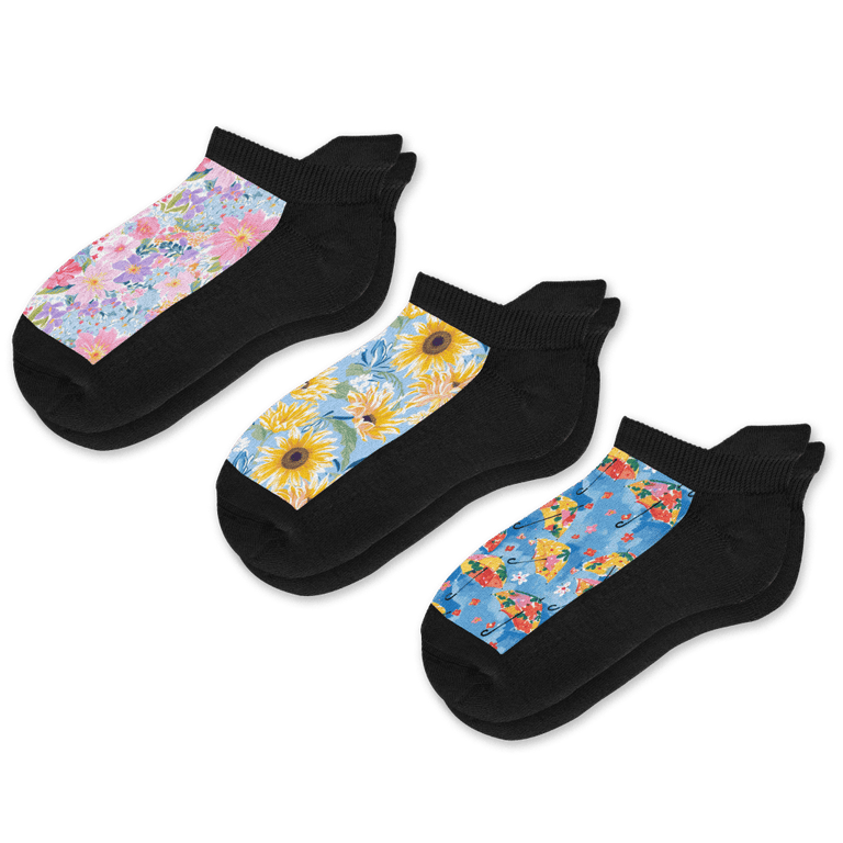 Bloom Bundle Ankle Socks 3-Pack Bundle