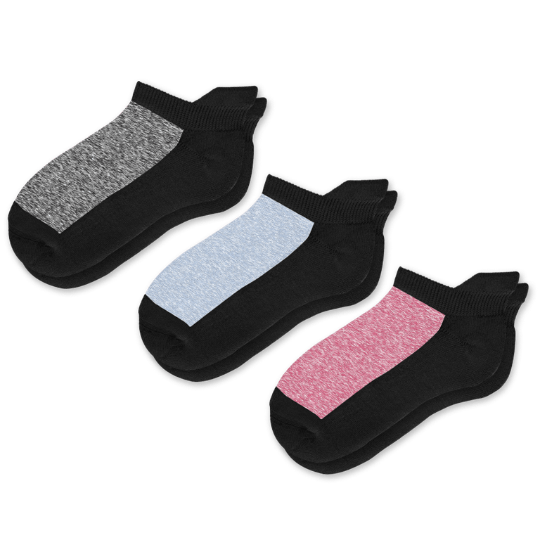 Heather Hues Ankle Socks 3-Pack Bundle