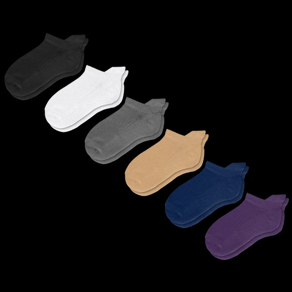 Everyday Staples Ankle Socks Bundle 6-Pack