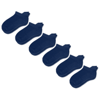 Viasox Navy Blue Ankle Socks 6 Pack