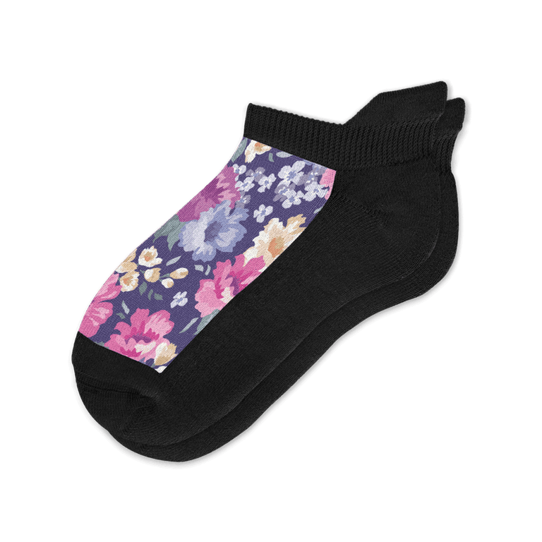 Floral Ankle Socks From Viasox