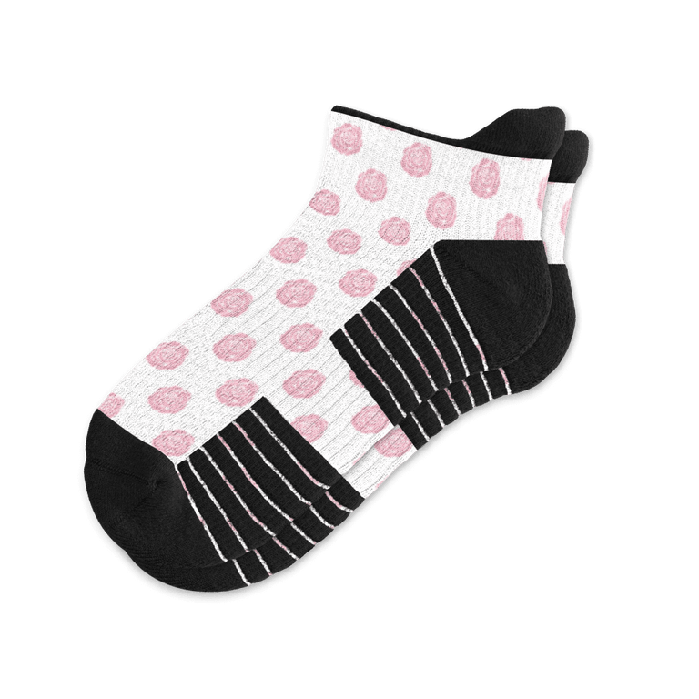 Rosebuds Ankle Compression Socks