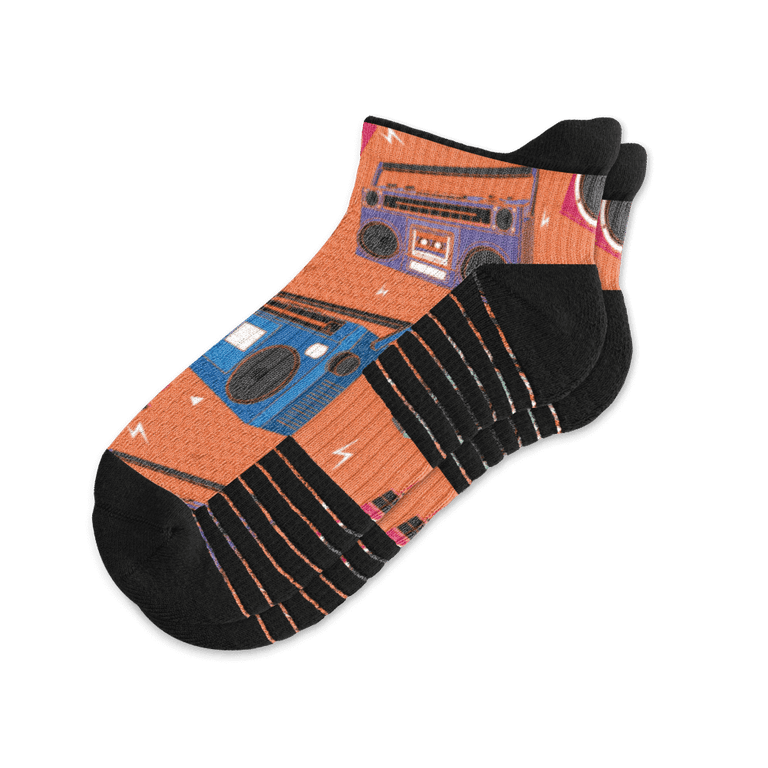 Boom Box Sox Ankle Compression Socks