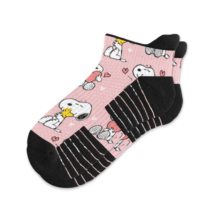 Snoopy Love Ankle Compression Socks