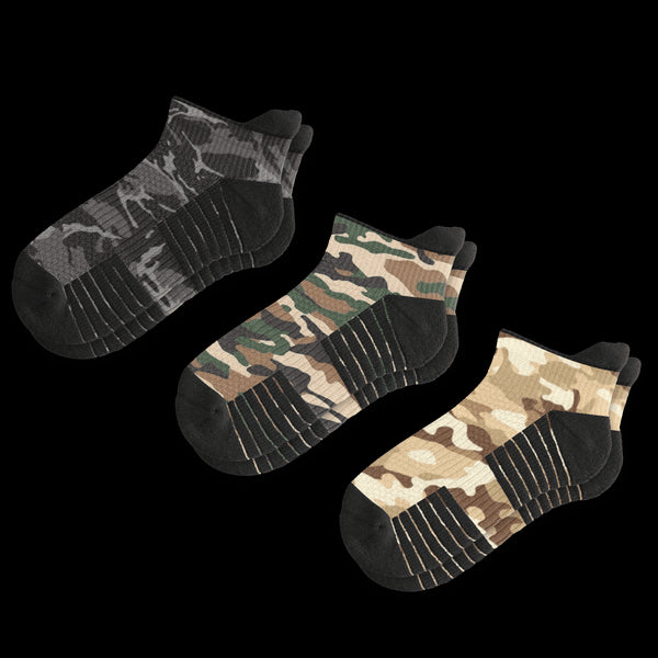 Army Ankle Compression Socks 3-Pack Bundle