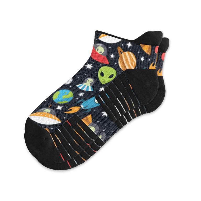 Alien Invasion Ankle Compression Socks
