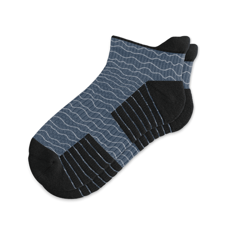 Waves Ankle Compression Socks