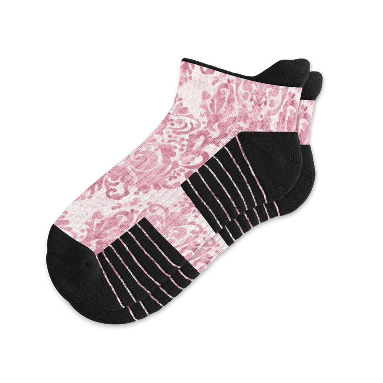 Regal Pink Ankle Compression Socks
