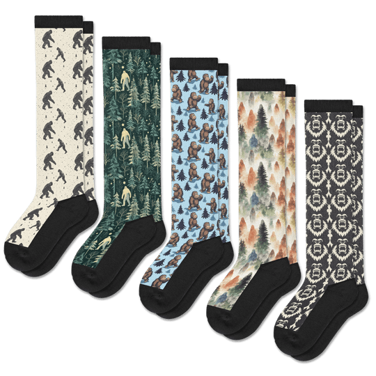 Bigfoot EasyStretch™ Socks 5-Pack Bundle