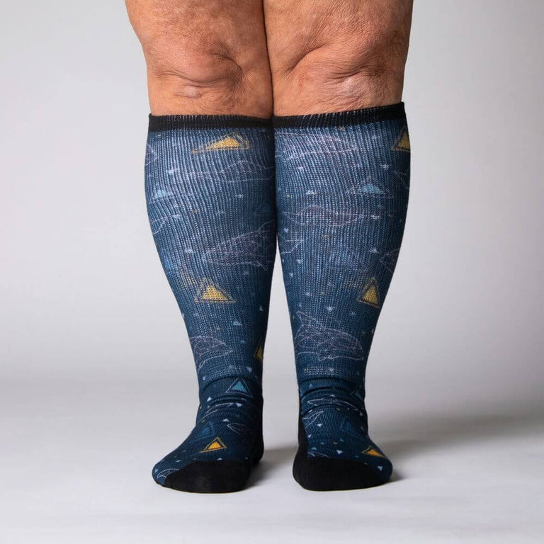 Orcas EasyStretch™ Socks From Viasox Front View