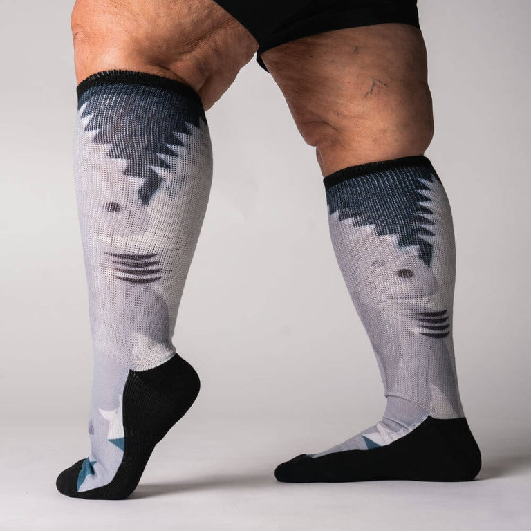 Shark Bite EasyStretch™ Socks