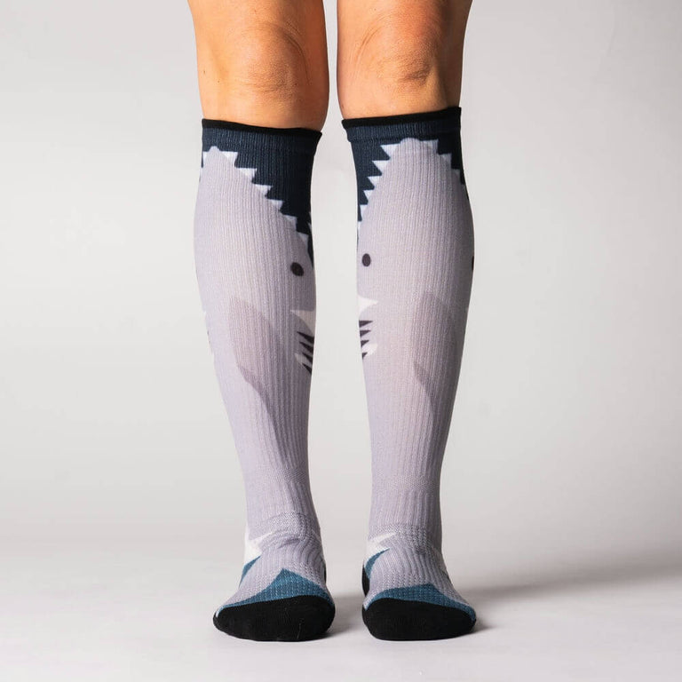 Shark Bite Compression Socks