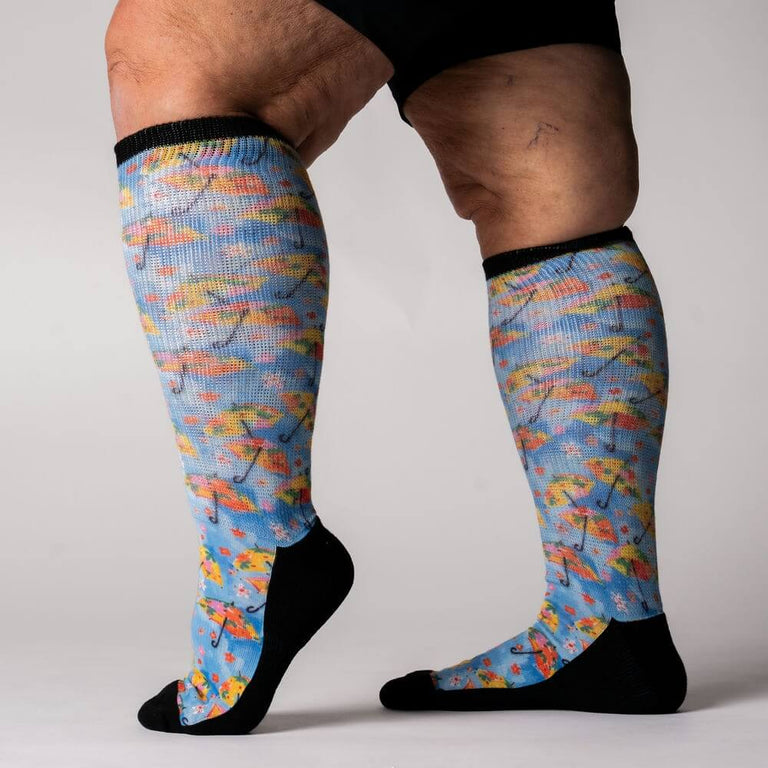 Spring Showers EasyStretch™ Socks