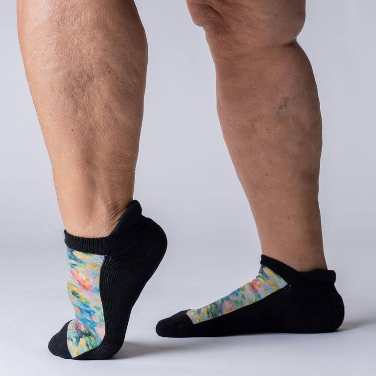 Pastel Pond Ankle Socks