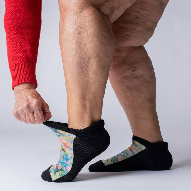 Pastel Pond Ankle Socks