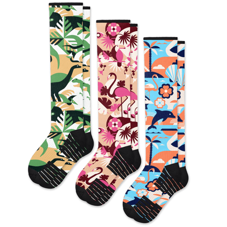 Wild Wonders Compression Socks 3-Pack Bundle