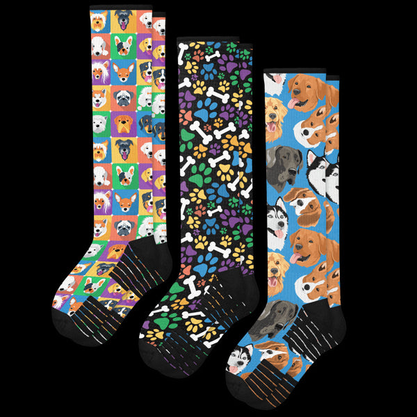 Bark Compression Socks 3-Pack Bundle