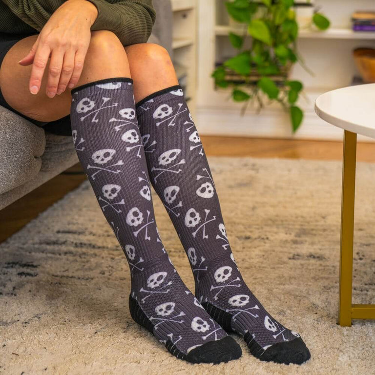 Skull & Bones Compression Socks