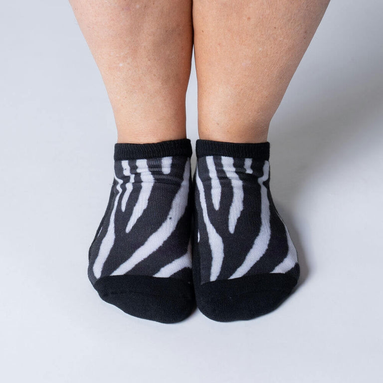 Zebra Stripes Ankle Socks