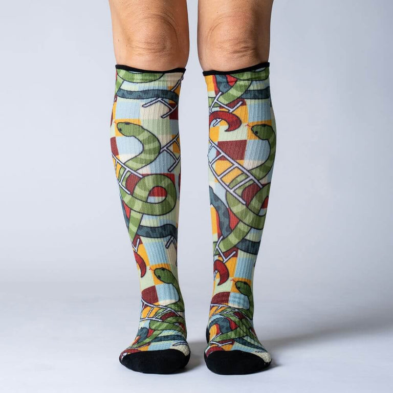 Ladders & Snakes Compression Socks