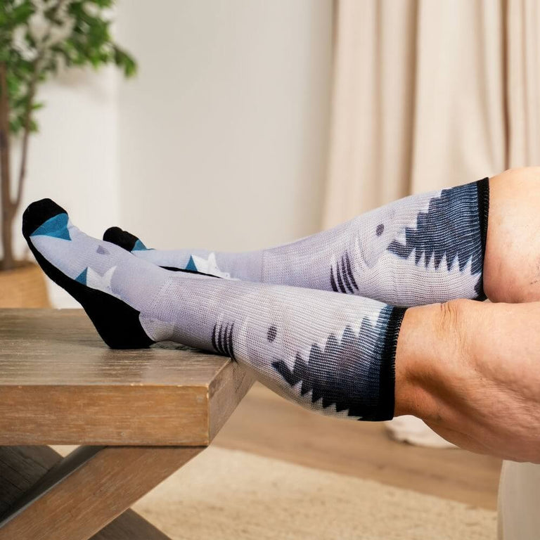 Shark Bite EasyStretch™ Socks