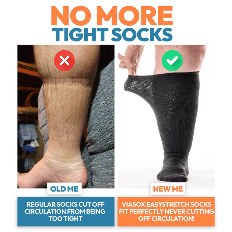 Tan EasyStretch™ Socks Bundle 3-Pack