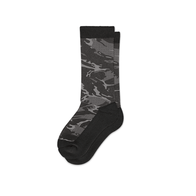 Viasox Camo EasyStretch™  Socks Crew Cut Flat View