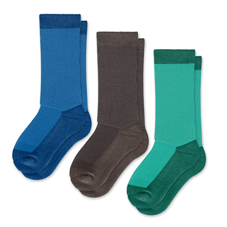 Earth Tones EasyStretch™ Socks 3-Pack Bundle