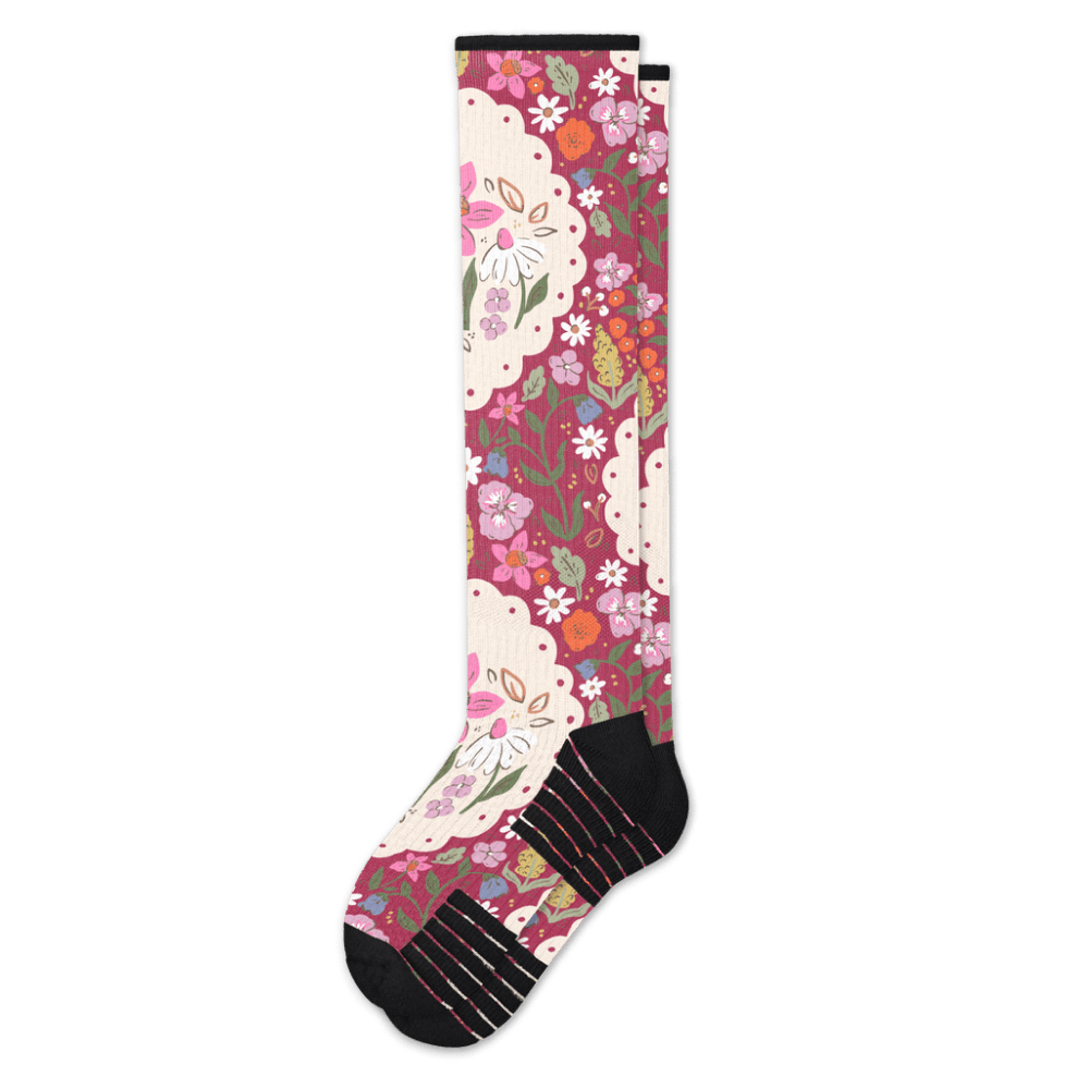 First Blooms Compression Socks – Viasox