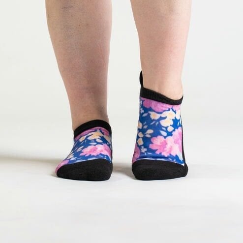 Flower ankle socks