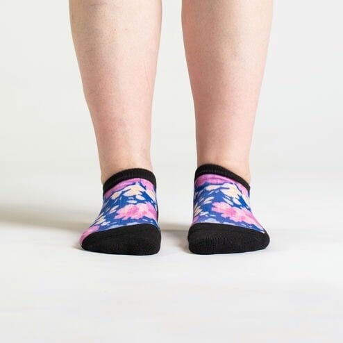 Flower ankle socks