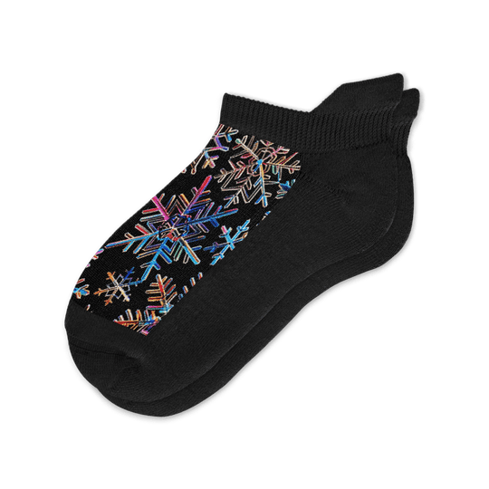 Frozen Fractals Ankle Socks
