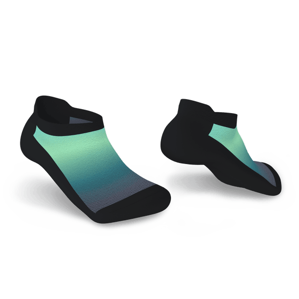 Green Glow Diabetic Ankle Socks